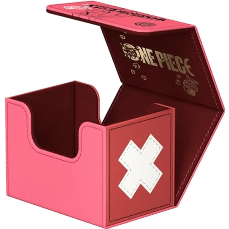 Ultimate Guard Sidewinder 80+ Xenoskin Deck-Box, pink, für bis zu 80 doppelt gesleevte Karten mit Magnetverschluss und Mikrofaserinnenseite – Bild 4