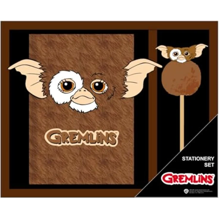 Cerda Gremlins Schreib-Set Gizmo, multicolor Standard, praktisches Schul- und Bürozubehör – Bild 1