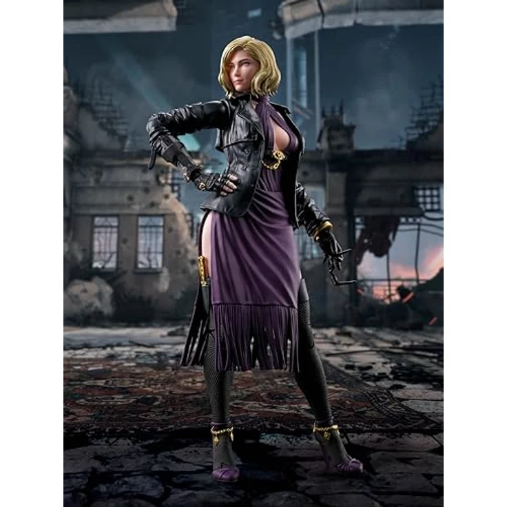 TAMASHII NATIONS Tekken 8 S.H. Figuarts Actionfigur Nina Williams, 15 cm, mit austauschbarem Zubehör und detailliertem Kostümdesign – Bild 2