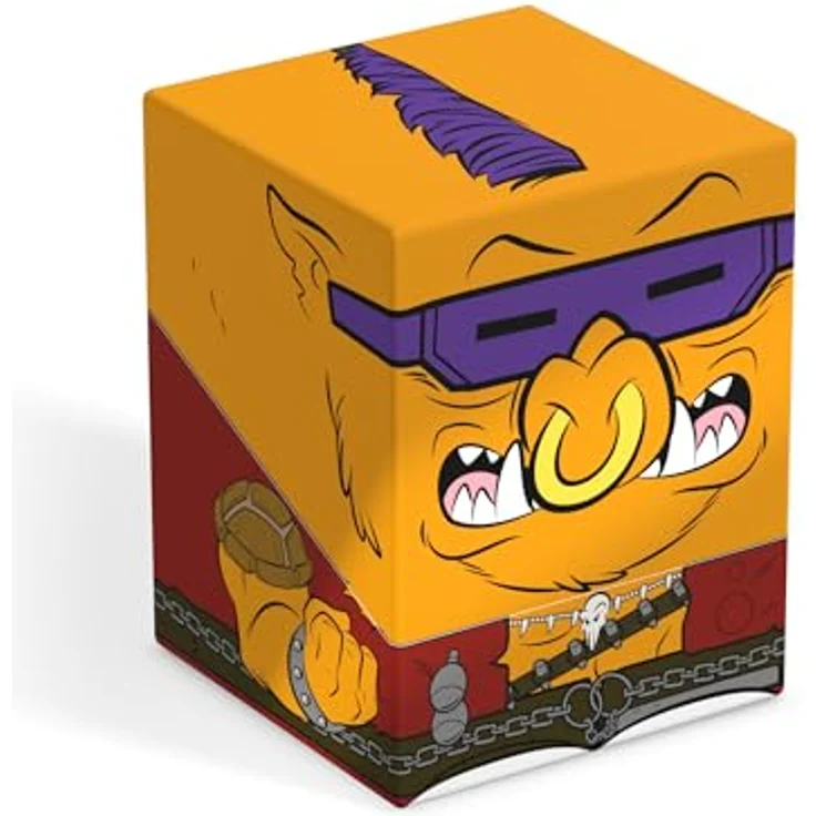 Squaroes Teenage Mutant Ninja Turtles™ NT011 Bebop, Sammelbox für bis zu 100 Spielkarten, umweltfreundlich aus 78% erneuerbaren Rohstoffen – Bild 1