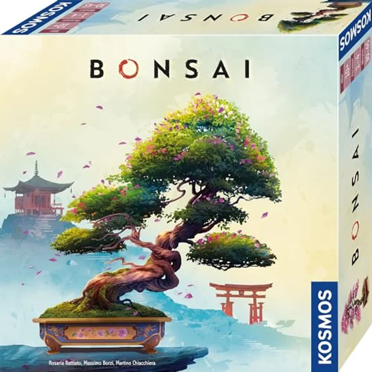 Kosmos 684259 Bonsai, Taktisches Brettspiel mit großer Spieltiefe, Gesellschaftsspiel für 1-4 Personen ab 10 Jahren – Bild 1