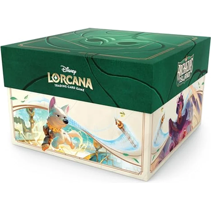Ravensburger Disney Lorcana Trading Card Game: Archazias Insel - Illumineers Trove (Englisch) - Sammelkarten mit exklusiven Inhalten und hochwertiger Aufbewahrungsbox – Bild 4