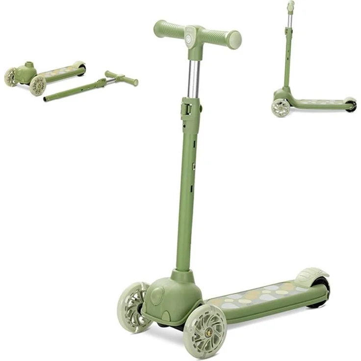 Lorelli Jetster, Kinderroller mit höhenverstellbarem Aluminium-Lenker, abnehmbar, langlebige PU-Räder mit Leuchtfunktion, für Kinder ab 3 Jahren, max. 20 kg