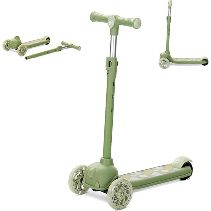 Lorelli Jetster, Kinderroller mit höhenverstellbarem Aluminium-Lenker, abnehmbar, langlebige PU-Räder mit Leuchtfunktion, für Kinder ab 3 Jahren, max. 20 kg