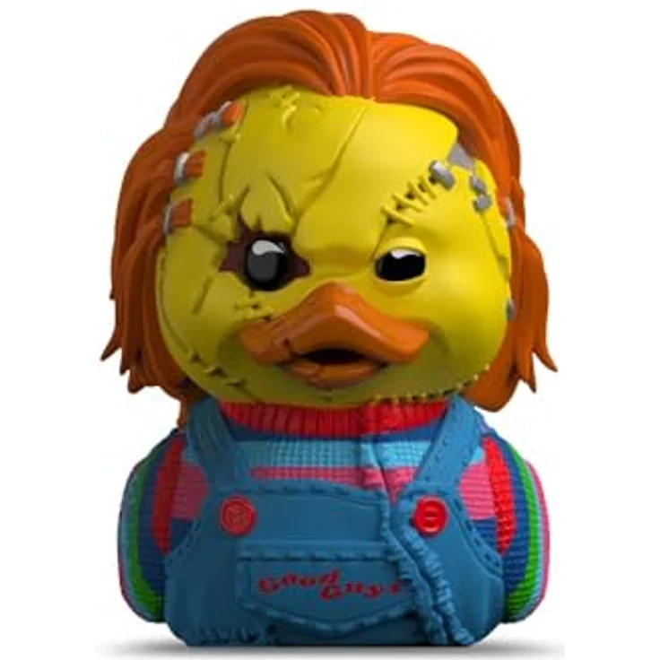 TUBBZ Kleine Chucky Gummientenfigur, Sammelbare Vinyl-Figur aus Child's Play, 5 cm, Offizielles Merchandise – Bild 5