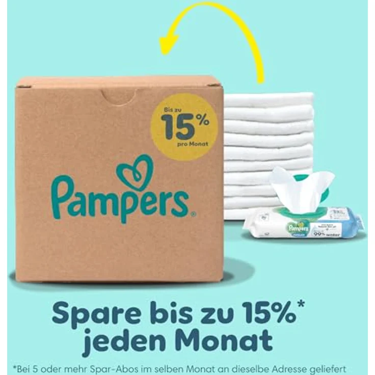 Pampers Premium Protection Windeln Gr. 4 Maxi (9-14 kg), Monatsbox mit 174 St. – Bild 12