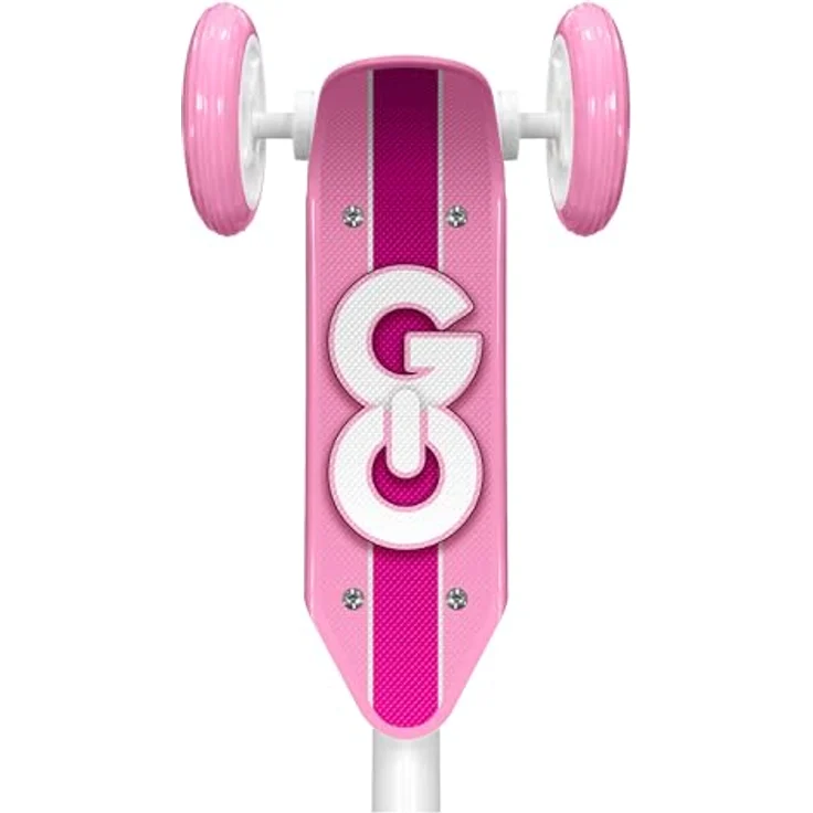 Stamp GO Skids Control, 3-rädriger Scooter für Kinder ab 2 Jahren, höhenverstellbarer Lenker, pink – Bild 3