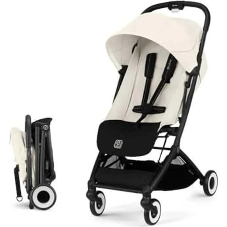 Cybex Orfeo, ultrakompakter Reise-Buggy für Kinder ab Geburt bis 4 Jahre, handgepäckkompatibel mit ergonomischer Liegeposition und XL Sonnendach – Bild 1