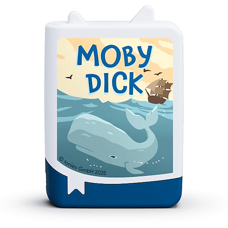 BOXINE Moby Dick Book-Tonie, Hörfigur für die Toniebox, Klassiker der Weltliteratur für Kinder ab 7 Jahren