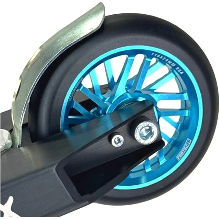 Fantic26 Stuntscooter Fantic26 Blade Hollow Stunt-Scooter Rolle 110mm Abec11 Türkis – Bild 5