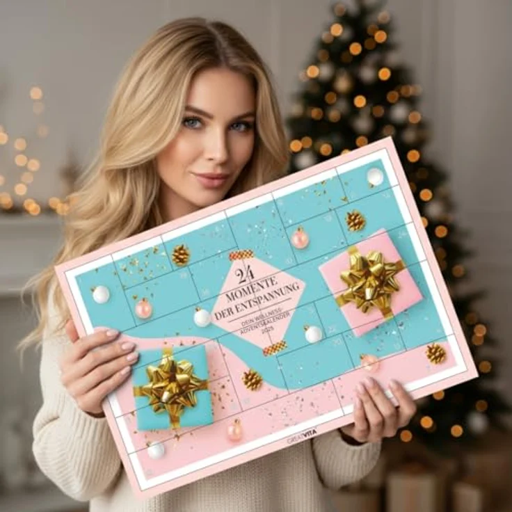 Ingo Steyer Wellness Adventskalender 2025, für Frauen mit hochwertigen Wellness-Produkten und Überraschungen – Bild 3