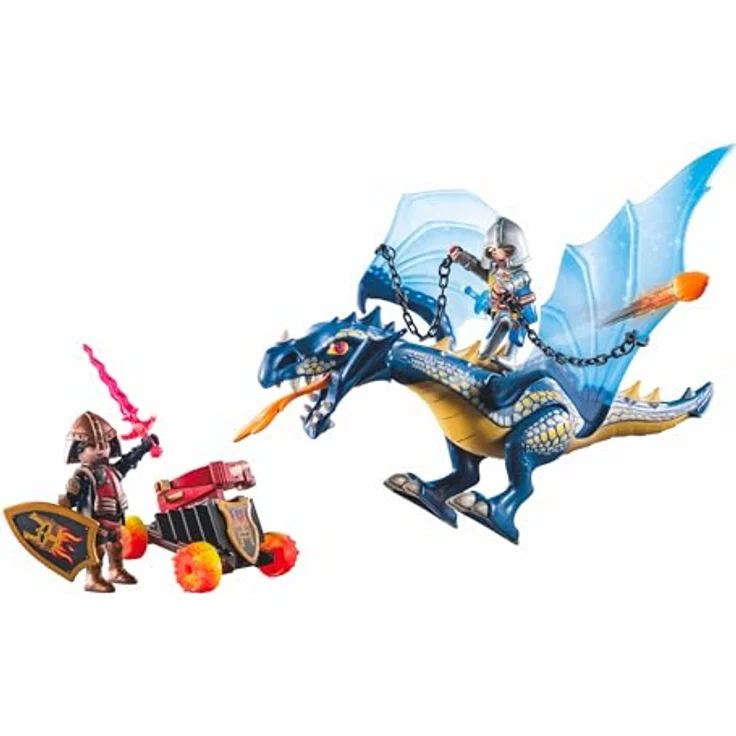 Playmobil Novelmore - Combat Dragon, Set mit 2 Figuren, Drache und kreativen Waffen – Bild 6