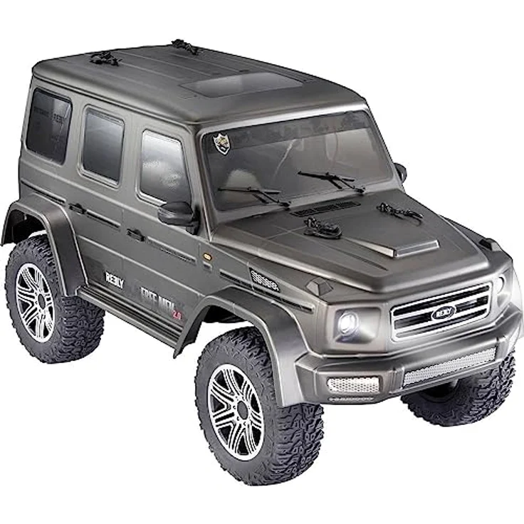 Reely Brushed 1:10 RC Modellauto Elektro Crawler Allradantrieb (4WD) 100% RTR 2,4 GHz inkl. Akku, Ladegerät und Senderb – Bild 2