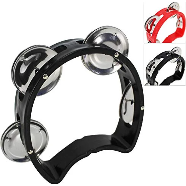 Stagg Mini Tambourine - Black – Bild 1