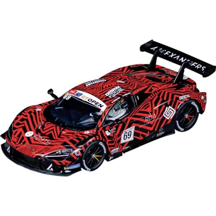 Carrera McLaren 720S GT3, Rennmodell im Optimum Motorsport Design, Nr. 69, geeignet für Carrera DIGITAL 132 Systeme, mit funktionierenden Lichtern – Bild 1