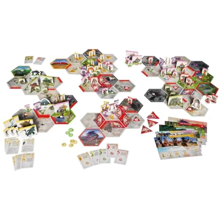 King Racoon Games, Tsukuyumi (Standee) - Sunrise Kingdom Erweiterung/Expansion, Expertenspiel, 2-6 Spieler, ab 12+ Jahren, 180 Minuten, deutsch/English – Bild 2
