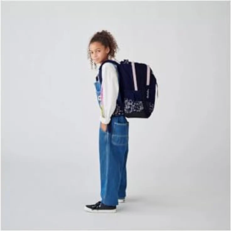 Satch Satch Match Bloomy Breeze, Schulrucksack mit 5 Liter Erweiterung, ergonomisch und wasserabweisend, reflektierend, für Körpergrößen 1,40 - 1,80 m – Bild 9