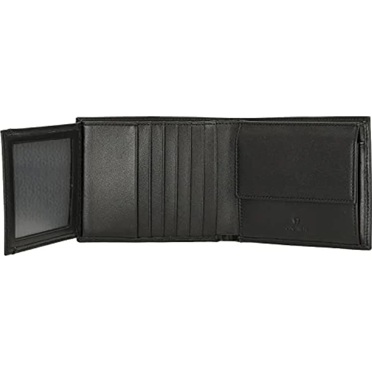 Aigner Basics Kombi Geldbörse 12 cm black – Bild 4