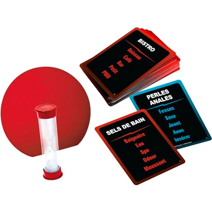 Hasbro Gaming Taboo ohne Tabos, Gesellschaftsspiel für Erwachsene, ohne Zensur, ideales Gruppenspiel für ab 18 Jahre – Bild 3