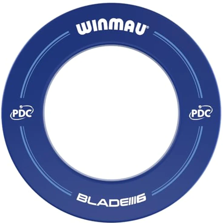 Winmau Catchring Blade 6 PDC, Auffangring für Dartspiele mit 68 cm Durchmesser, blau – Bild 1