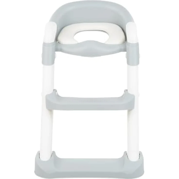 Kikkaboo Toilettenaufsatz Lea, Leiter, Toilettensitz, Griffe, Stufen verstellbar, Farbe:hellgrau – Bild 4