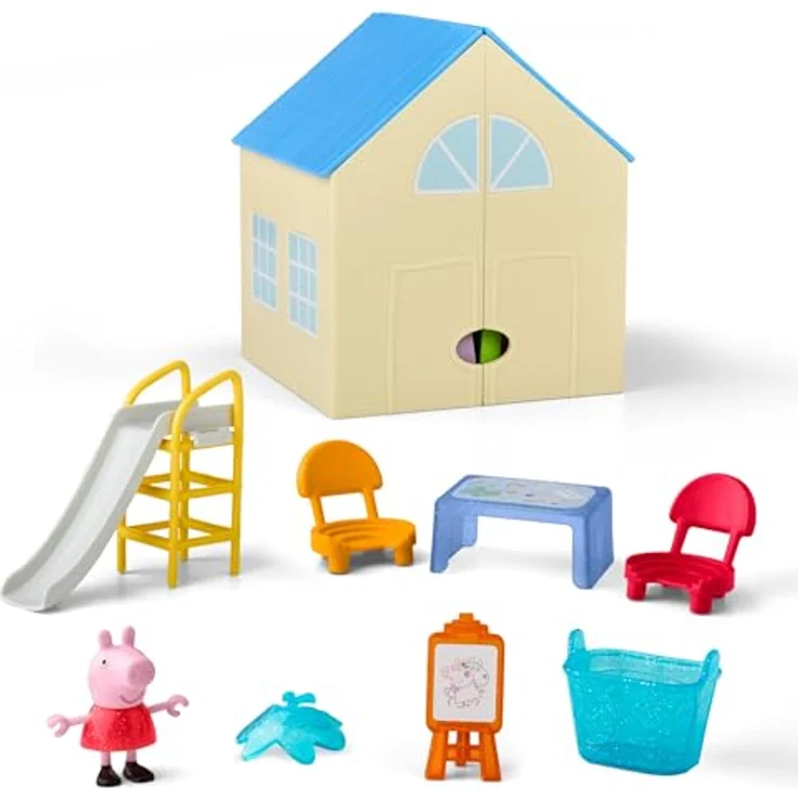 Hasbro PEP Peppas aufklappbare Spielgruppe, Spielset mit Peppa Figur und 7 Accessoires, kreativ für Kinder ab 3 Jahren – Bild 12