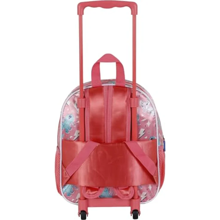 Disney Lilo und Stitch Thing-Kleiner 3D Rucksack mit Rädern, Rosa, 26 x 34 cm, Kapazität 12,5 L – Bild 3