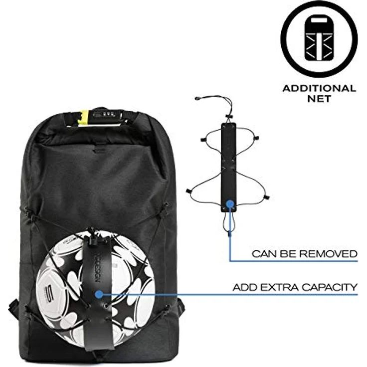 XD Design Rucksack Urban Lite Anti-Diebstahl - One Size - Black – Bild 5