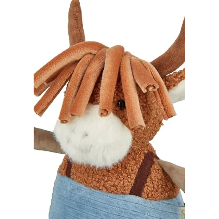 Sterntaler Kuscheltier M Schotti, Hochlandrind mit knisterndem Papier und weicher Polyesterwatte – Bild 5