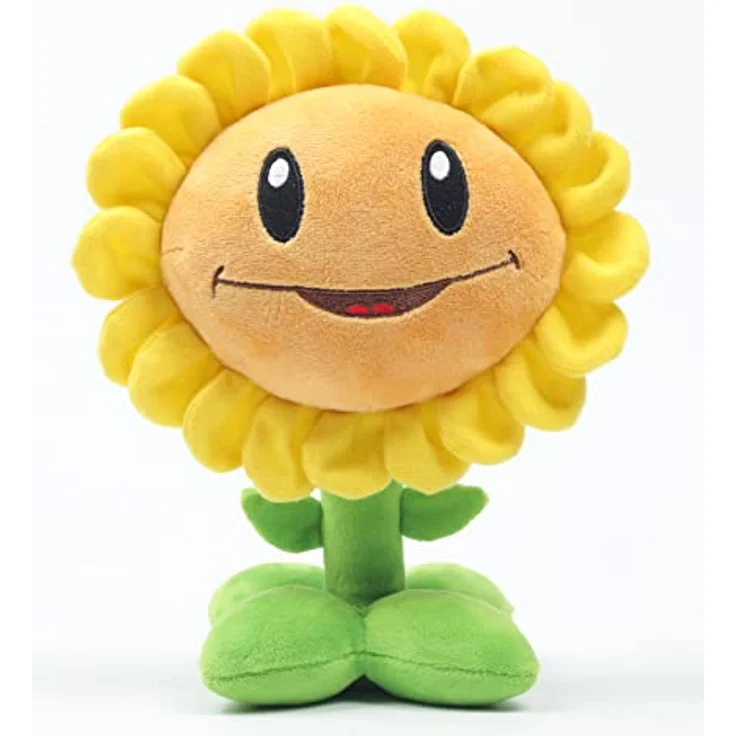 SAKAMI Pflanzen gegen Zombies - Sonnenblume Plüsch Figur/Toy - 23cm - original & lizensiert - Gelb – Bild 1