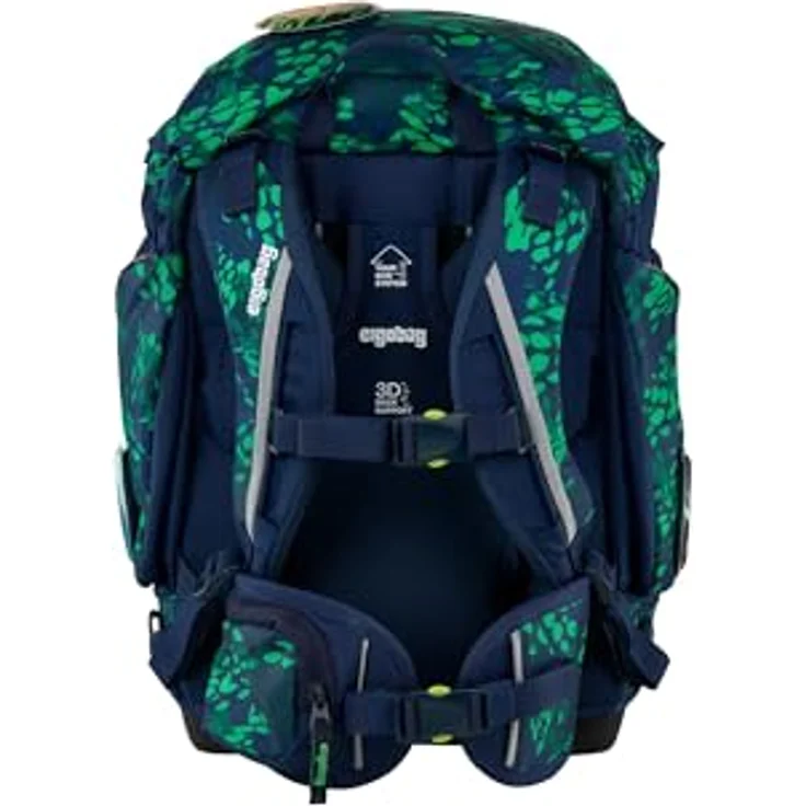 ergobag Pack Set, ergonomischer Schulranzen 6-teilig, flexibel, für 1. Klasse Grundschule, mit individueller Gestaltung in bunten Farben – Bild 4