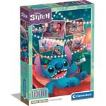 Clementoni Collection Puzzle Compact Disney Stitch, 1000 Teile Erwachsene, Wimmelbild, 70 x 50 cm, umweltfreundlich, 39793