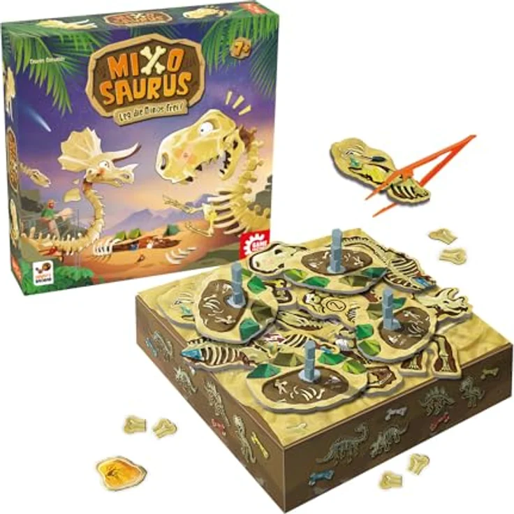 Game Factory 646094 Mixosaurus, Geschicklichkeitsspiel für Kinder ab 7 Jahren, inklusive 3D-Aufbau – Bild 2