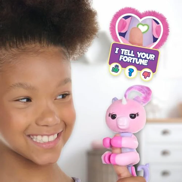 Fingerlings Magic Moods Einhorn, Funktionsplüsch mit magischen Farben – Bild 3