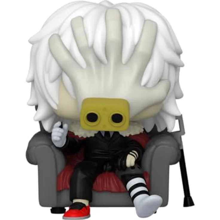 Funko POP! Deluxe: My Hero Academia (MHA) 2 - Tomura Shigaraki in Chair - Vinyl-Sammelfigur - Geschenkidee - Offizielle Handelswaren - Spielzeug Für Kinder und Erwachsene - Anime Fans - ca. 9,5 cm - Premium Vinyl Material - Ideal für Sammler – Bild 2