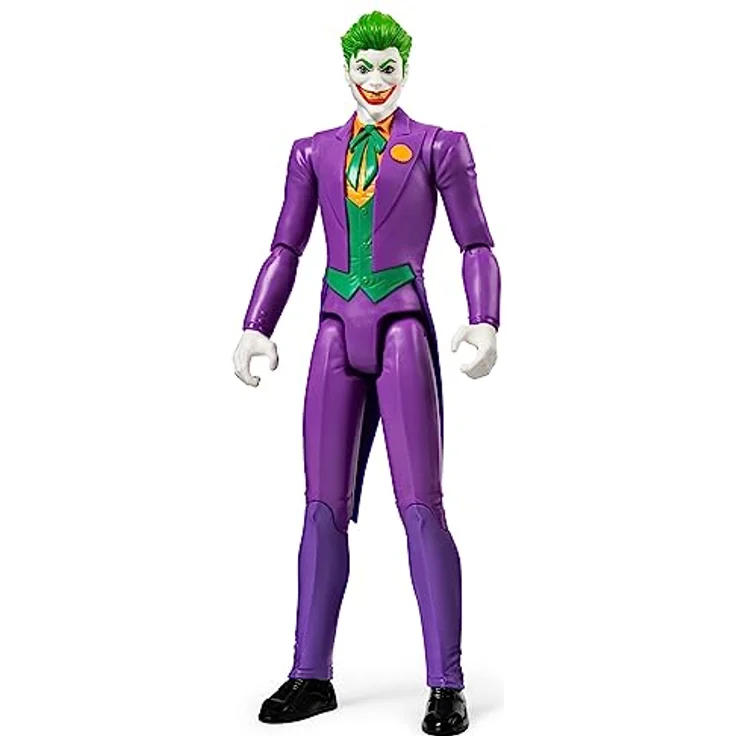 Spin Master Batman: Action Figure - The Joker, 30 cm mit 11 Gelenkpunkten und authentischem Comic-Styling – Bild 1