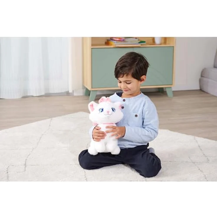 Simba Disney Klassik Refresh Marie, 25cm Plüschtier mit charmantem Design, geeignet ab den ersten Lebensmonaten – Bild 2