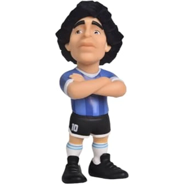 MINIX Maradona Sammelfigur, 12 cm, PVC, „Tor des Jahrhunderts“ in Fensterbox – Bild 3