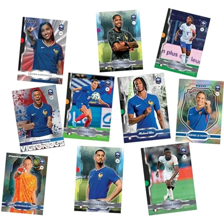 Panini Football Federation 2025 TC Blisterpackung, 3 Packungen + 1 gratis, 24 mehrfarbige Sammelkarten – Bild 3