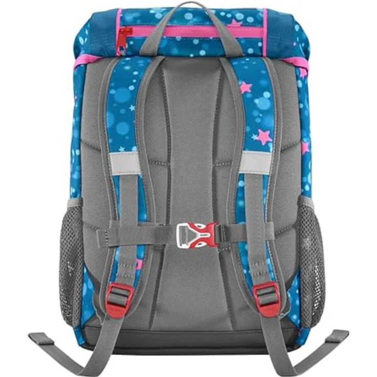 Step by Step Rucksack-Set Kid „Mermaid Lola“, mit Sitzkissen, ergonomischer Mini-Ranzen mit abnehmbarem Brustgurt, für Kindergarten, Vorschule und Freizeit, 13 l, blau - rosa – Bild 3