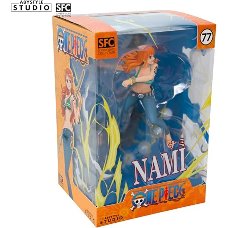 ABYstyle Studio One Piece Nami 1:10 Scale Collectable PVC Figur, 20 cm groß, offiziell lizenziert und authentisch – Bild 3