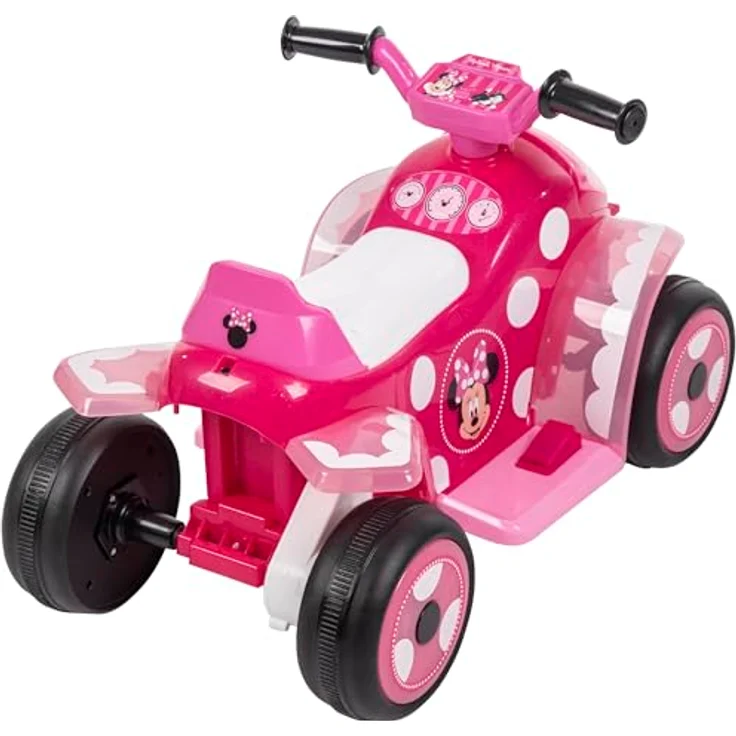 Huffy Disney Minnie Quad 6V, Kinderelektroauto mit 4-Rad-Design und 2,5 km/h Maximalgeschwindigkeit, pink – Bild 4