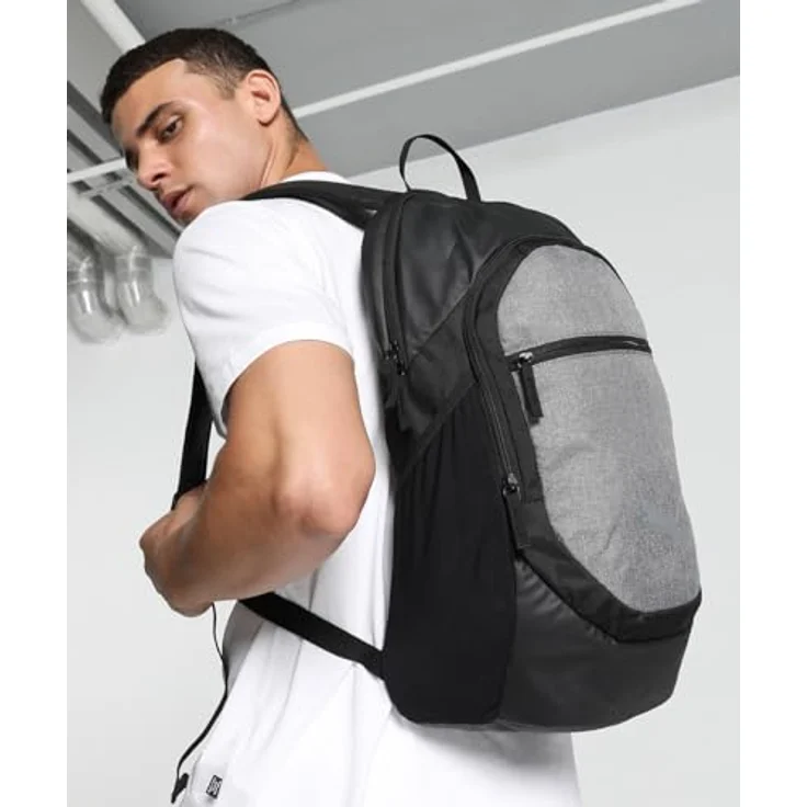 Puma Teamfinal Backpack L puma black-medium gray heather (01) – Bild 5