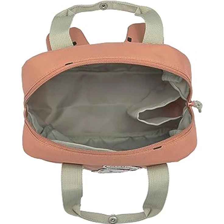 LÄSSIG Kinderrucksack mit Brustgurt Kindergartentasche Kindergartenrucksack 28 cm, 5,5 Liter, 3 Jahre/Mini Square Backpack Happy Prints Karamell – Bild 5