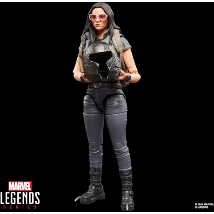 Hasbro Marvel Legends X-23 Figur, 15 cm, vollbeweglich mit 6 Accessoires, austauschbarem Kopf und Händen – Bild 4