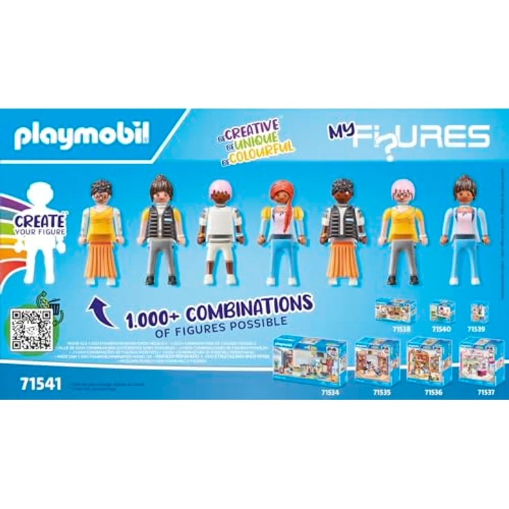 PLAYMOBIL MyLife 71541 MyFigures Shopping, große Einkaufstour durch die Läden, inklusive Einkaufswagen und Einkaufstüte, detailreiches Spielzeug für Kinder ab 5 Jahren – Bild 5