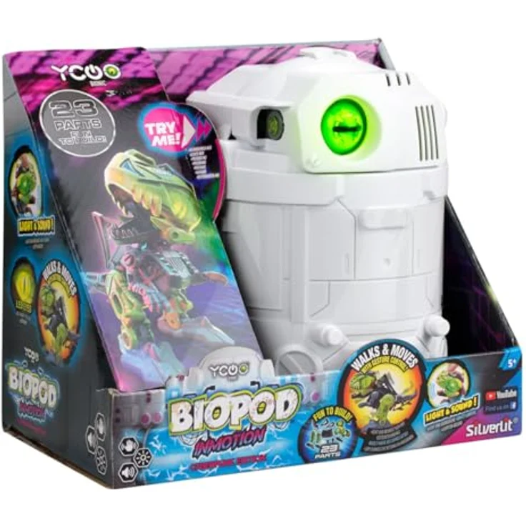 Silverlit Skip Hop - Spark Style Lunch Set Rakete, 18-teiliges Set mit Licht- und Soundeffekten, ab 5 Jahren – Bild 2