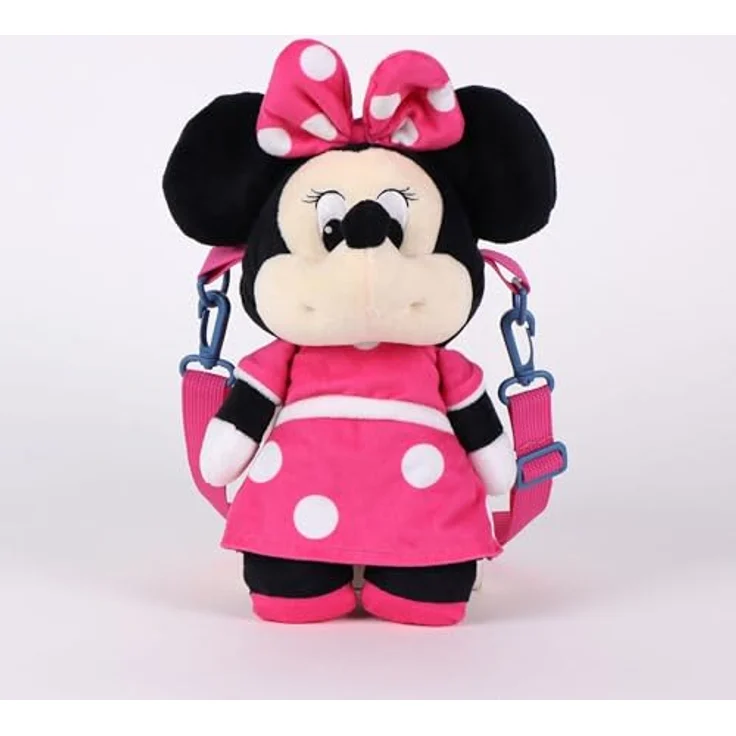 Cerda Minnie Mouse Plüsch Handtasche, 18x34x11 cm, weich und leicht, ideal für Kinder – Bild 2