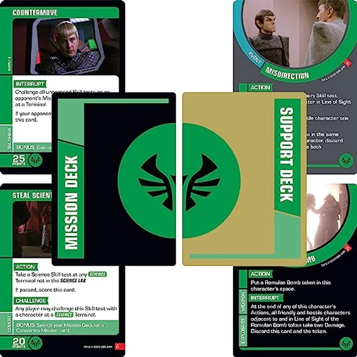 Gale Force Nine Star Trek Away: Mission Set – Sela, Brettspiel, mehrfarbig, Kunststoff – Bild 3