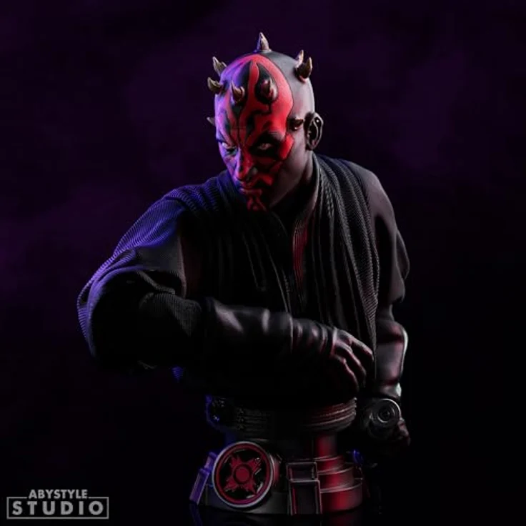 ABYstyle Star Wars - Darth Maul SB6, detailgetreue Büste im Maßstab 1:6 mit Sith-Emblem und Zabrak-Tattoos – Bild 6